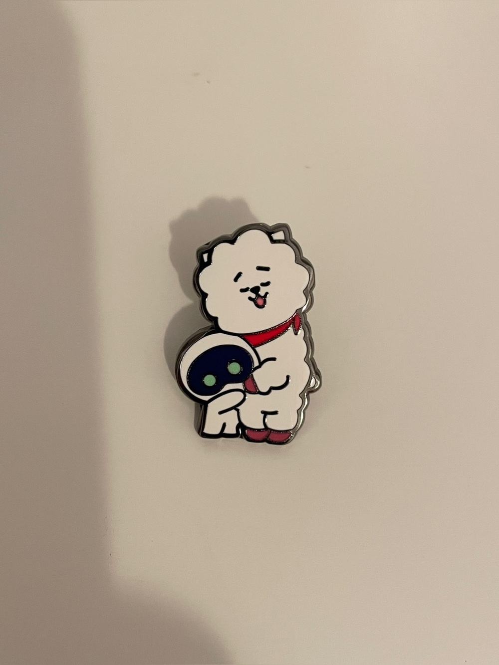 BTS BT21 RJ Enamel Pin